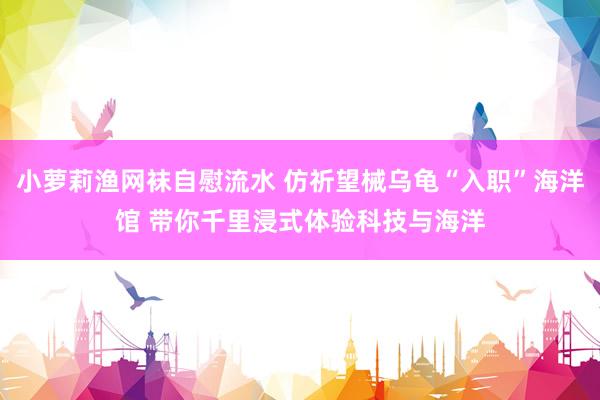 小萝莉渔网袜自慰流水 仿祈望械乌龟“入职”海洋馆 带你千里浸式体验科技与海洋