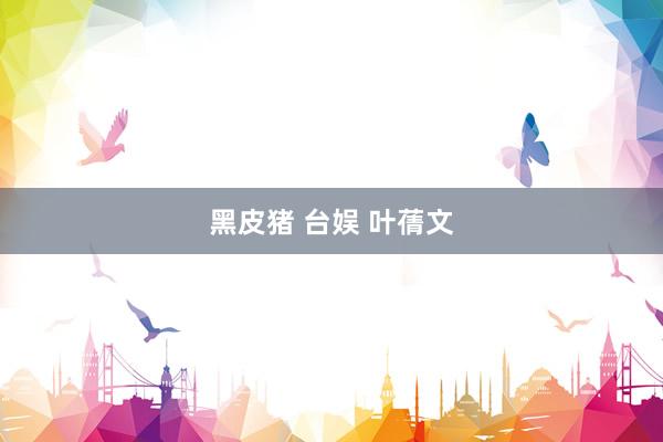 黑皮猪 台娱 叶蒨文